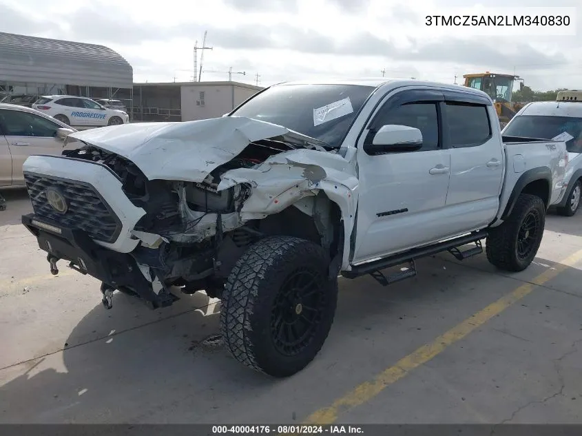 3TMCZ5AN2LM340830 2020 Toyota Tacoma Trd Off-Road