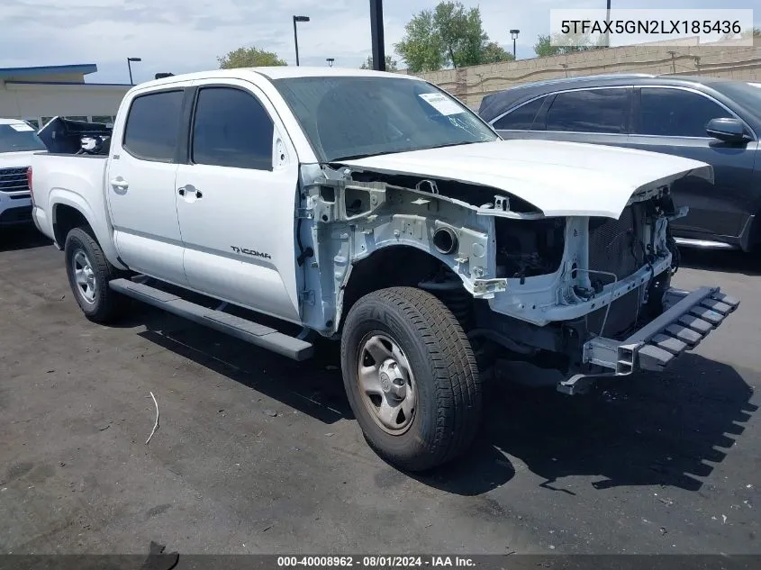 5TFAX5GN2LX185436 2020 Toyota Tacoma Sr5