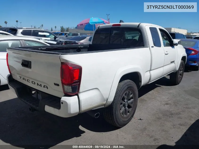 3TYRZ5CN3LT000369 2020 Toyota Tacoma Sr5 V6