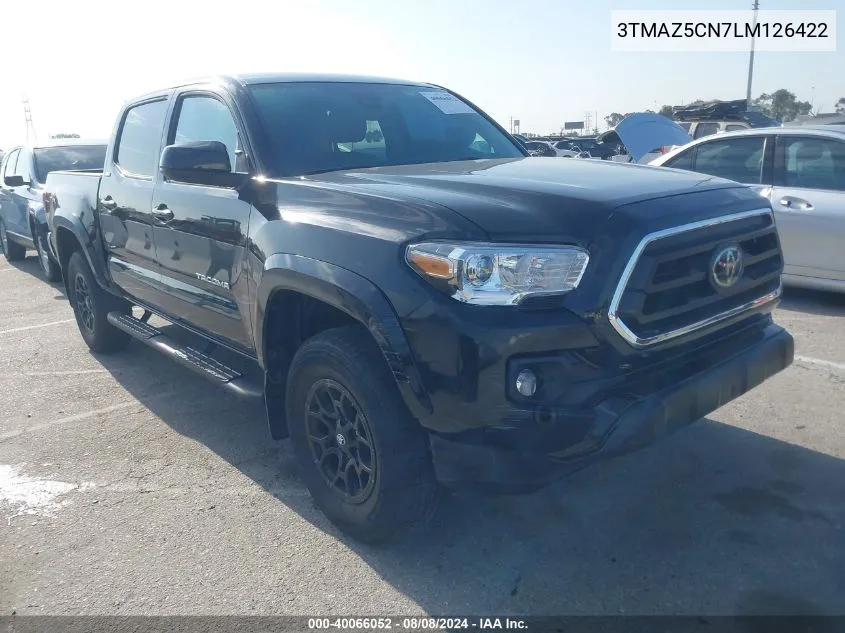 3TMAZ5CN7LM126422 2020 Toyota Tacoma Sr5 V6