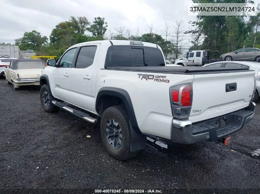 3TMAZ5CN2LM124724 2020 Toyota Tacoma Trd Off-Road