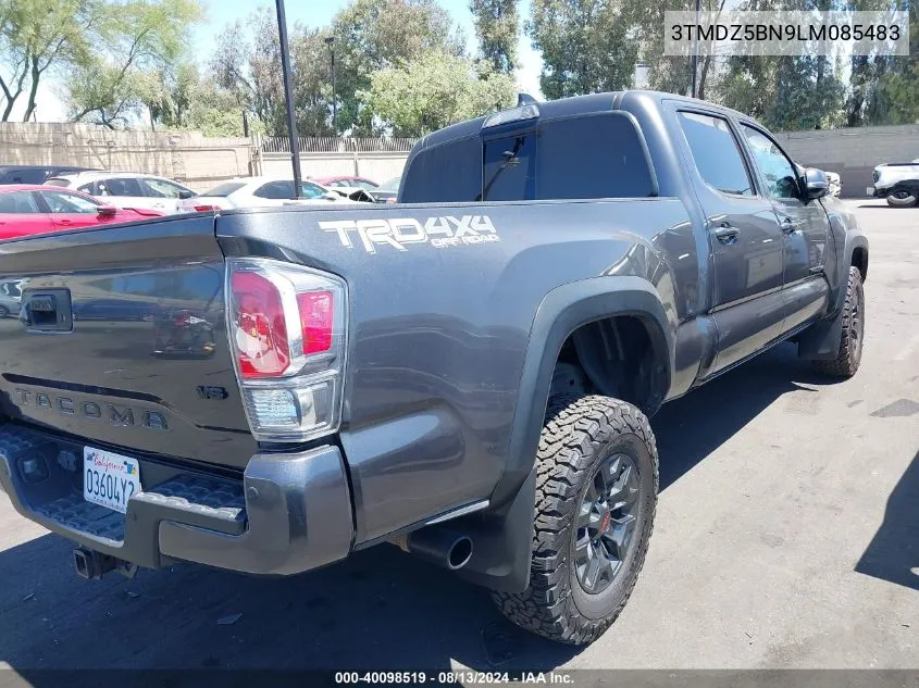 2020 Toyota Tacoma Trd Off-Road VIN: 3TMDZ5BN9LM085483 Lot: 40098519