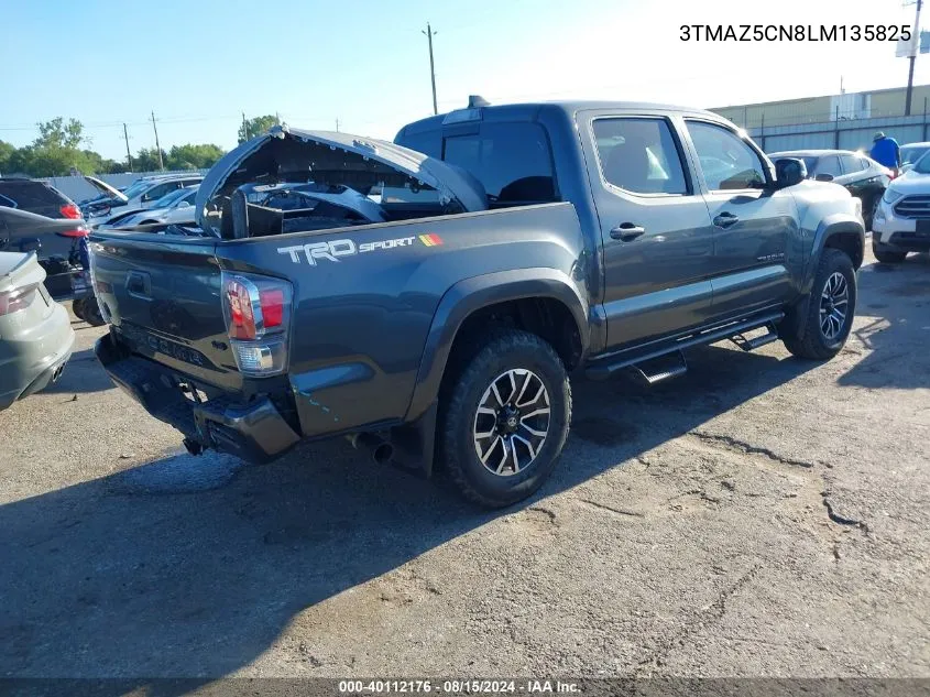 2020 Toyota Tacoma Trd Sport VIN: 3TMAZ5CN8LM135825 Lot: 40112176