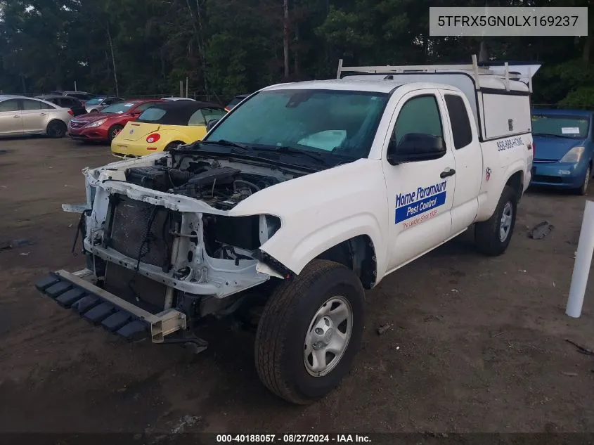 5TFRX5GN0LX169237 2020 Toyota Tacoma Sr