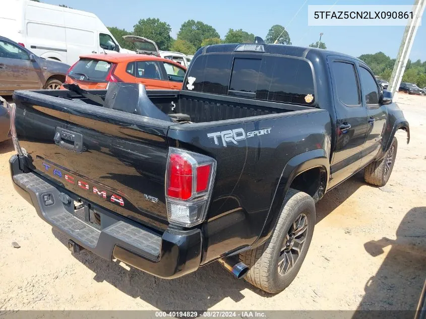 5TFAZ5CN2LX090861 2020 Toyota Tacoma Trd Sport