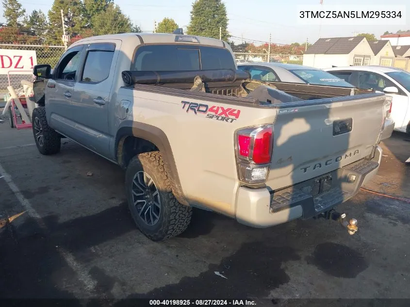 2020 Toyota Tacoma Trd Sport VIN: 3TMCZ5AN5LM295334 Lot: 40198925