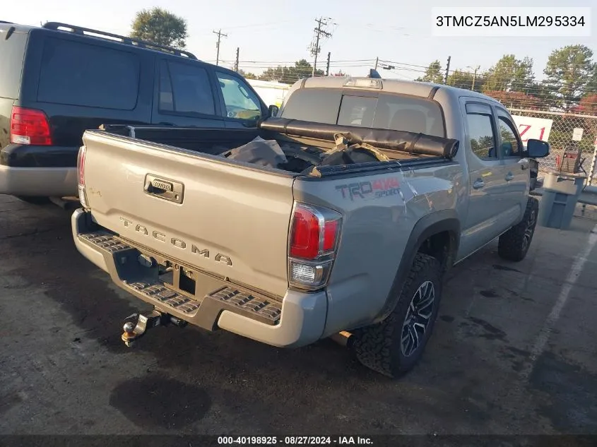 2020 Toyota Tacoma Trd Sport VIN: 3TMCZ5AN5LM295334 Lot: 40198925