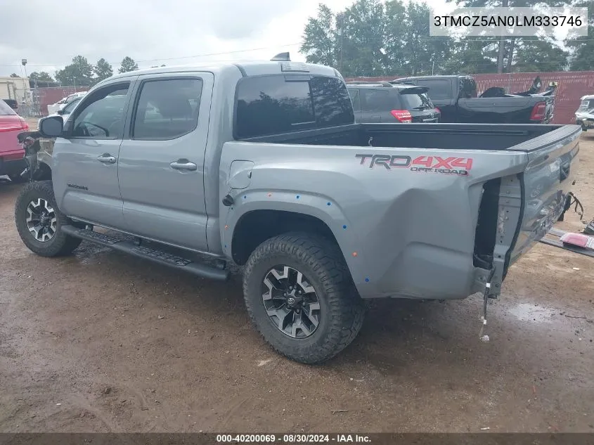 3TMCZ5AN0LM333746 2020 Toyota Tacoma Trd Off-Road