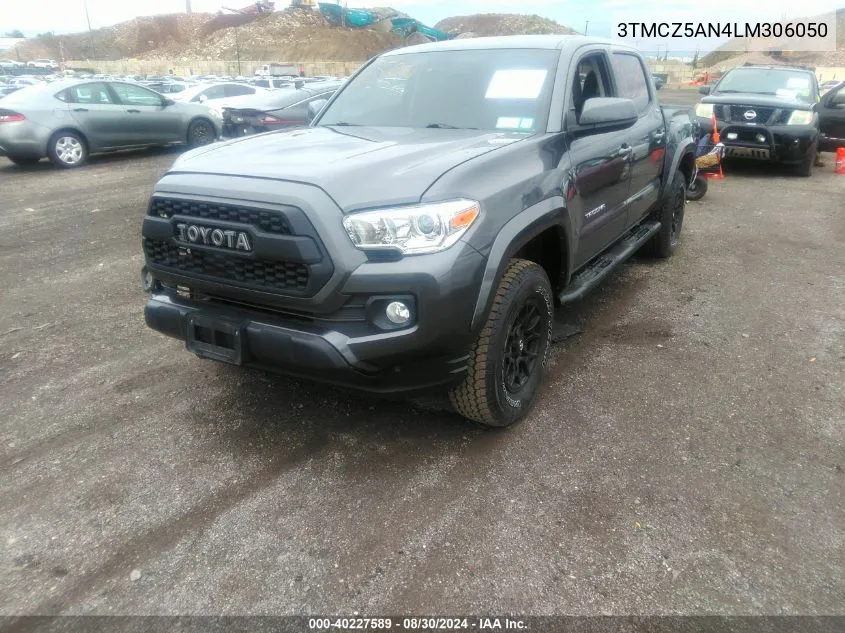 2020 Toyota Tacoma Sr5 V6 VIN: 3TMCZ5AN4LM306050 Lot: 40227589