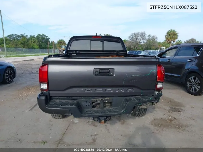 5TFRZ5CN1LX087520 2020 Toyota Tacoma Access Cab/Sr/Sr5/Trd Spo