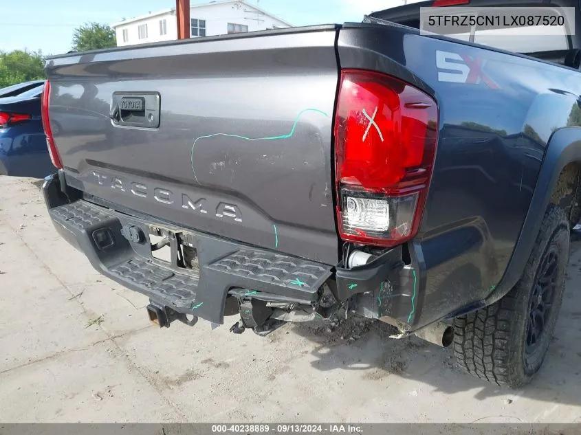 5TFRZ5CN1LX087520 2020 Toyota Tacoma Access Cab/Sr/Sr5/Trd Spo