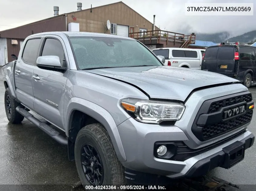 3TMCZ5AN7LM360569 2020 Toyota Tacoma Sr5 V6