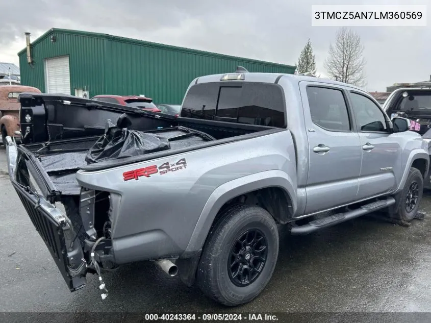 3TMCZ5AN7LM360569 2020 Toyota Tacoma Sr5 V6