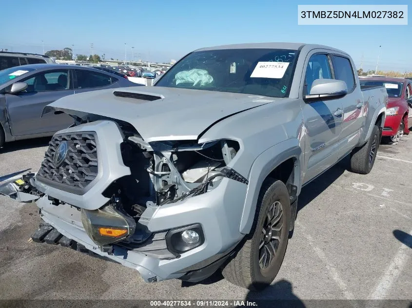 3TMBZ5DN4LM027382 2020 Toyota Tacoma Trd Sport