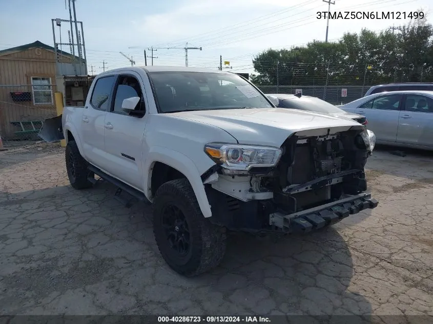 3TMAZ5CN6LM121499 2020 Toyota Tacoma Double Cab/Sr5/Trd Sport/Trd Off Road