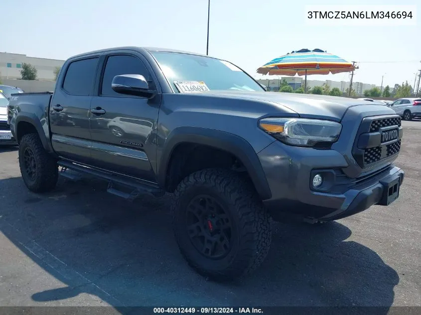 3TMCZ5AN6LM346694 2020 Toyota Tacoma Trd Off-Road