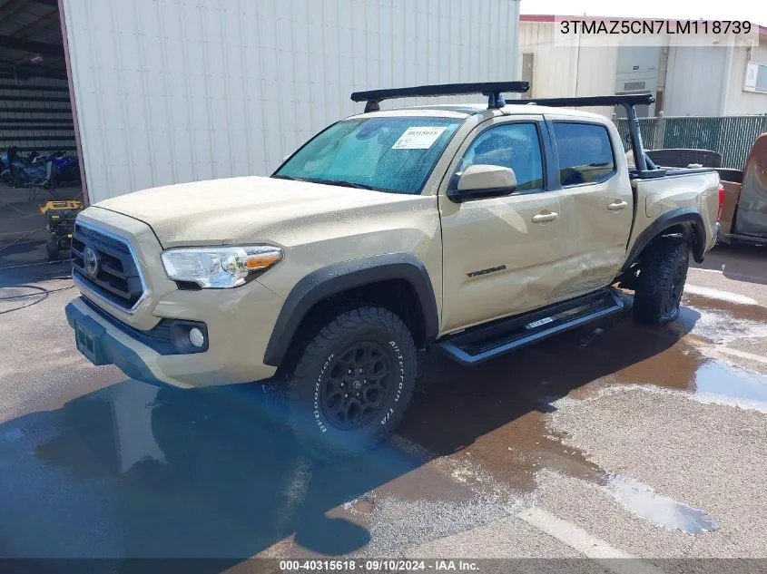 3TMAZ5CN7LM118739 2020 Toyota Tacoma Sr5 V6