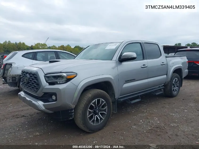 3TMCZ5AN4LM339405 2020 Toyota Tacoma Trd Sport