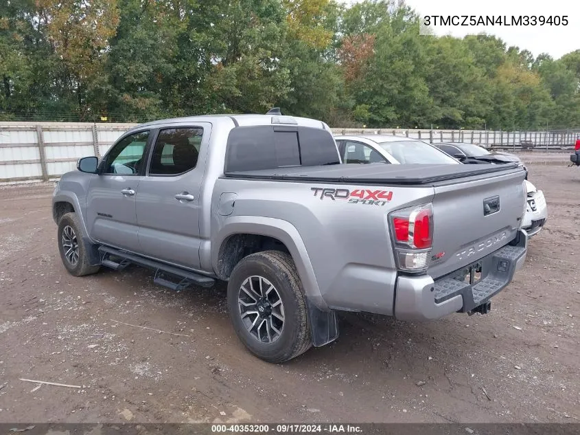 3TMCZ5AN4LM339405 2020 Toyota Tacoma Trd Sport