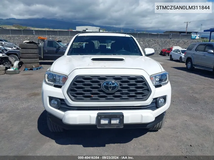 3TMCZ5AN0LM311844 2020 Toyota Tacoma Trd Sport