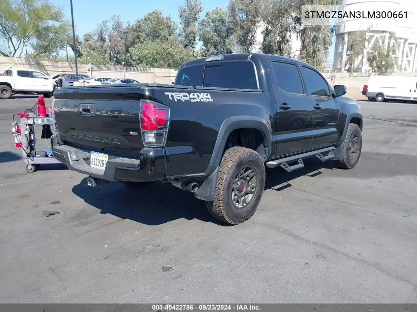 2020 Toyota Tacoma Trd Off-Road VIN: 3TMCZ5AN3LM300661 Lot: 40422786