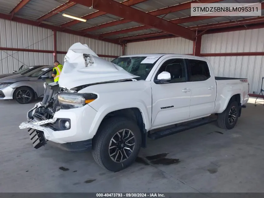 2020 Toyota Tacoma Trd Sport VIN: 3TMDZ5BN8LM095311 Lot: 40473793