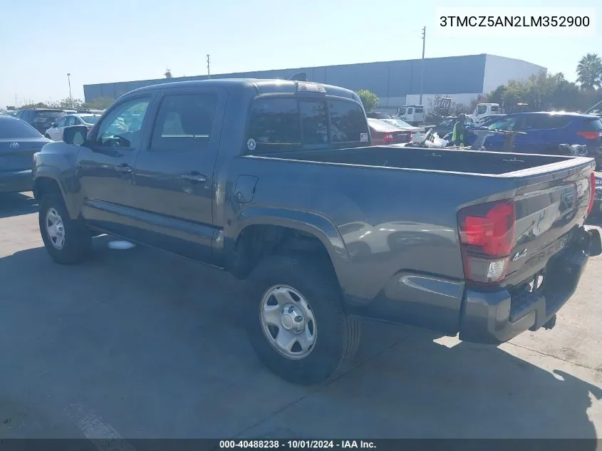 3TMCZ5AN2LM352900 2020 Toyota Tacoma Sr V6