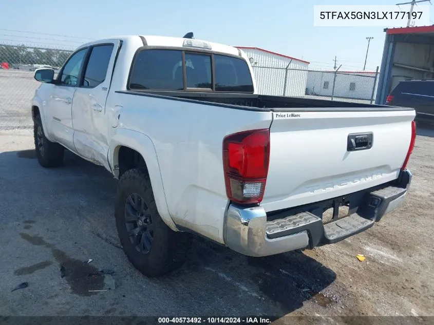 2020 Toyota Tacoma Sr5 VIN: 5TFAX5GN3LX177197 Lot: 40573492