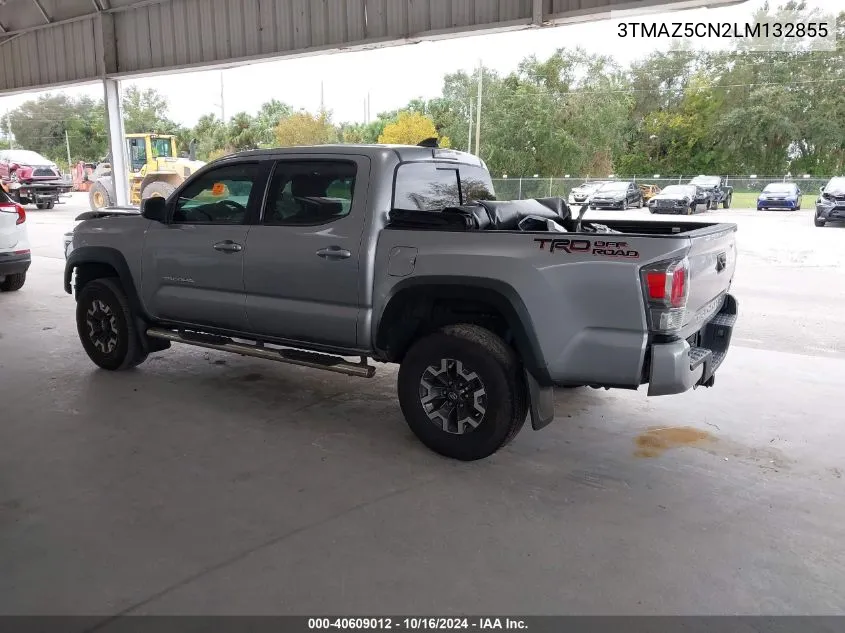 2020 Toyota Tacoma Trd Off-Road VIN: 3TMAZ5CN2LM132855 Lot: 40609012