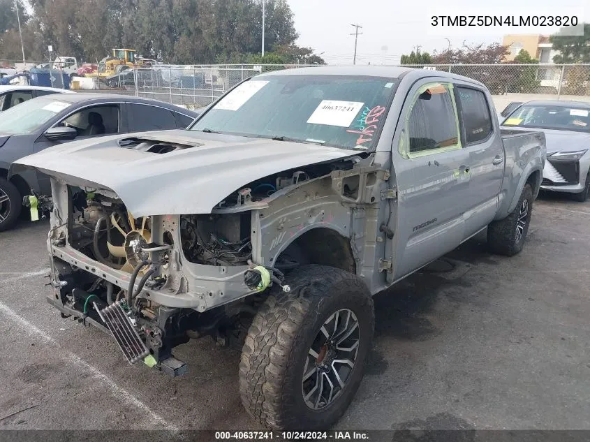 2020 Toyota Tacoma Trd Sport VIN: 3TMBZ5DN4LM023820 Lot: 40637241