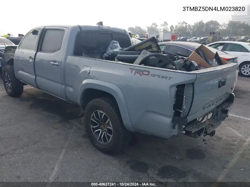 2020 Toyota Tacoma Trd Sport VIN: 3TMBZ5DN4LM023820 Lot: 40637241