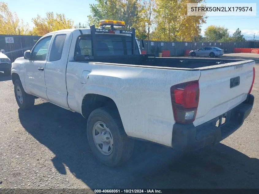 5TFRX5GN2LX179574 2020 Toyota Tacoma Sr