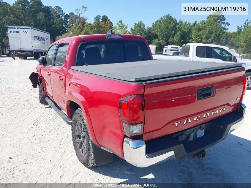 2020 Toyota Tacoma Sr5 V6 VIN: 3TMAZ5CN0LM119716 Lot: 40670923