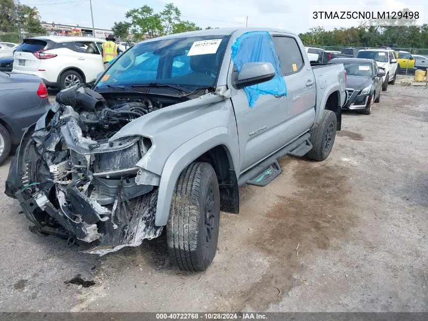 2020 Toyota Tacoma Sr5 V6 VIN: 3TMAZ5CN0LM129498 Lot: 40722768