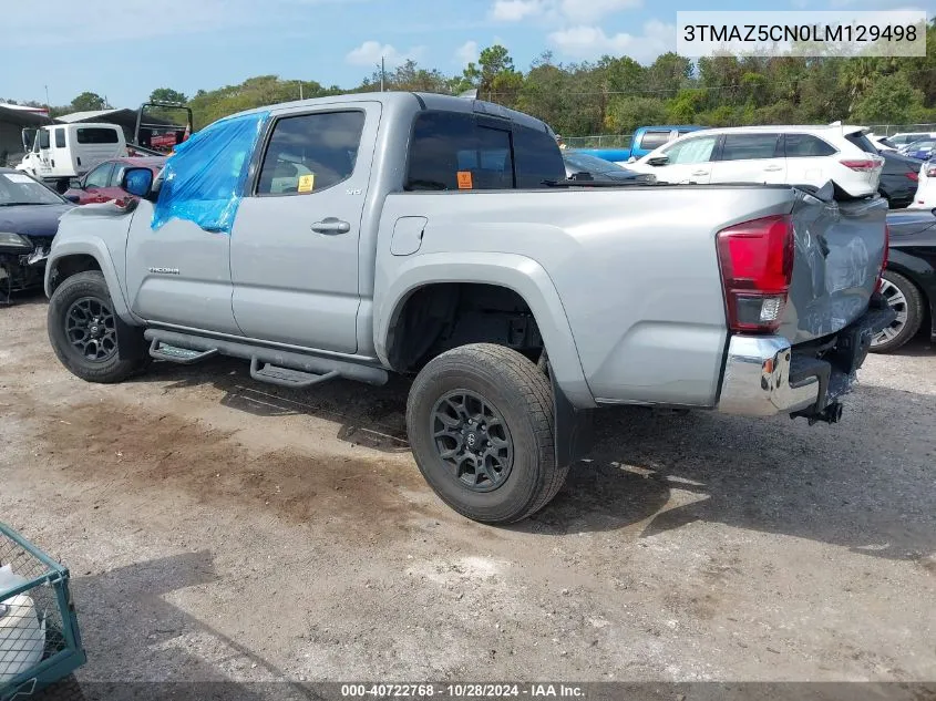 2020 Toyota Tacoma Sr5 V6 VIN: 3TMAZ5CN0LM129498 Lot: 40722768