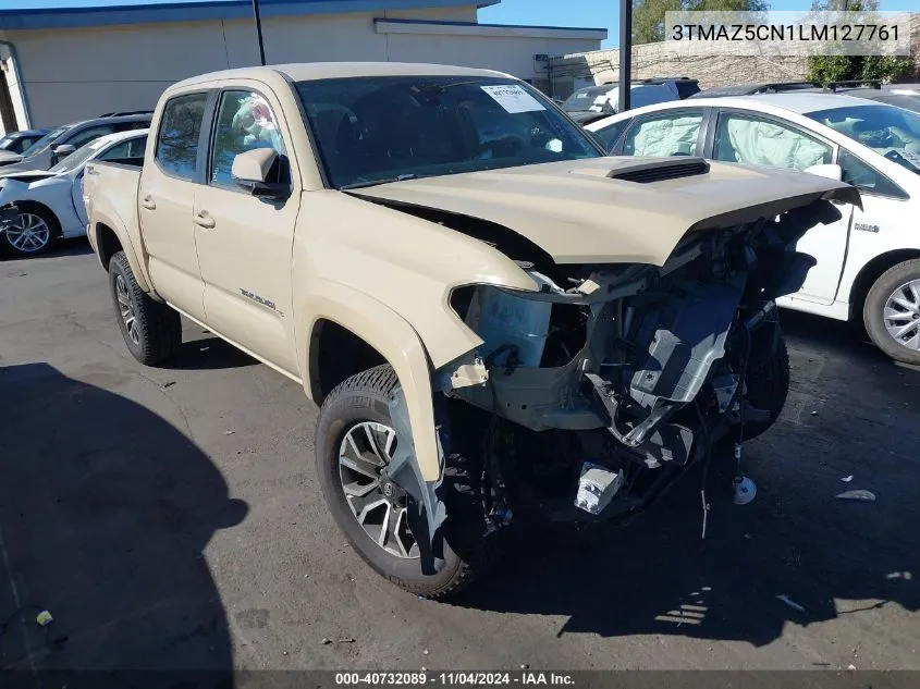 2020 Toyota Tacoma Trd Sport VIN: 3TMAZ5CN1LM127761 Lot: 40732089