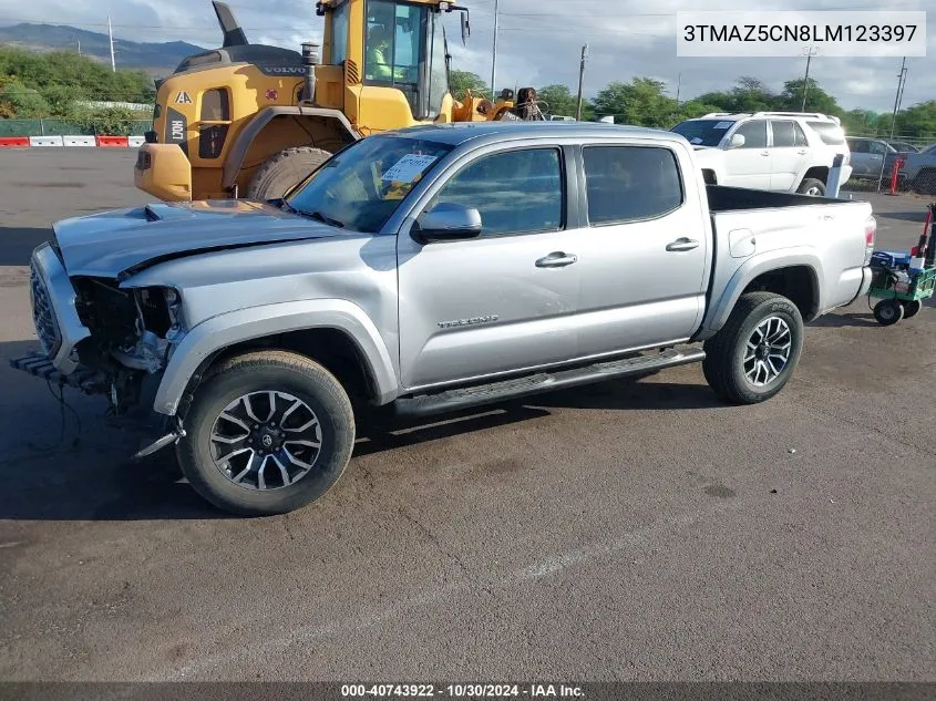 2020 Toyota Tacoma Sr5 V6 VIN: 3TMAZ5CN8LM123397 Lot: 40743922