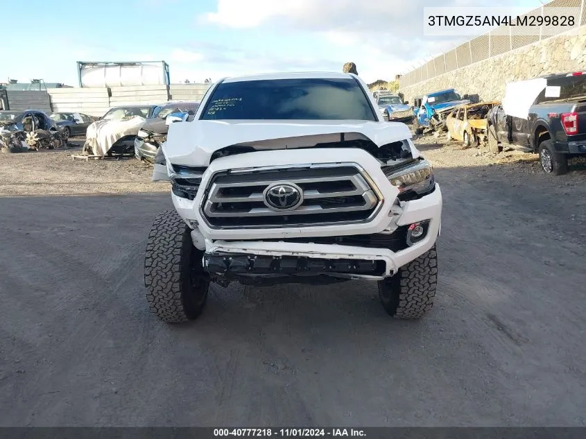 2020 Toyota Tacoma Limited VIN: 3TMGZ5AN4LM299828 Lot: 40777218