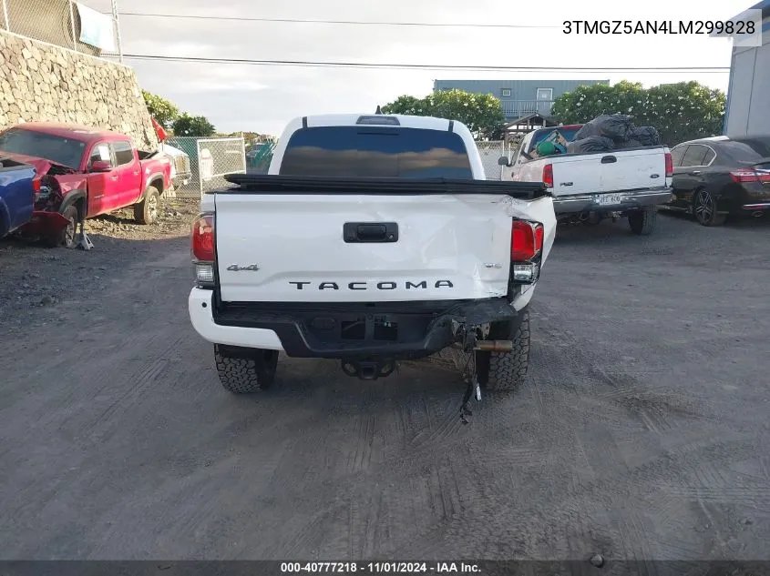 2020 Toyota Tacoma Limited VIN: 3TMGZ5AN4LM299828 Lot: 40777218