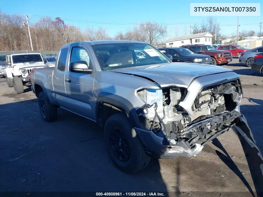 2020 Toyota Tacoma Sr V6 VIN: 3TYSZ5AN0LT007350 Lot: 40808961