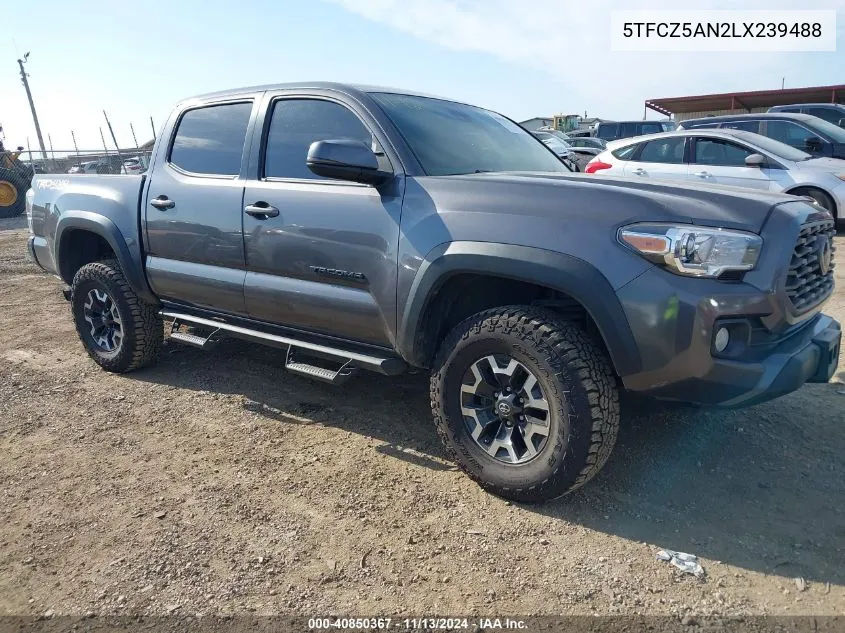 5TFCZ5AN2LX239488 2020 Toyota Tacoma Trd Off-Road