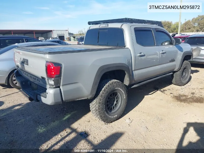 2020 Toyota Tacoma Trd Sport VIN: 3TMCZ5AN0LM295872 Lot: 40881091