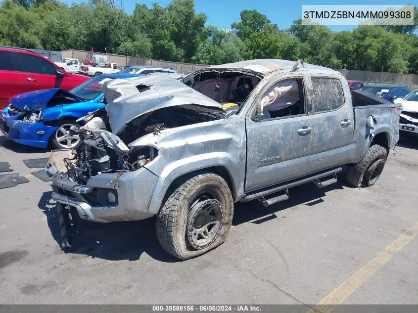 2021 Toyota Tacoma Trd Sport VIN: 3TMDZ5BN4MM099308 Lot: 39588156