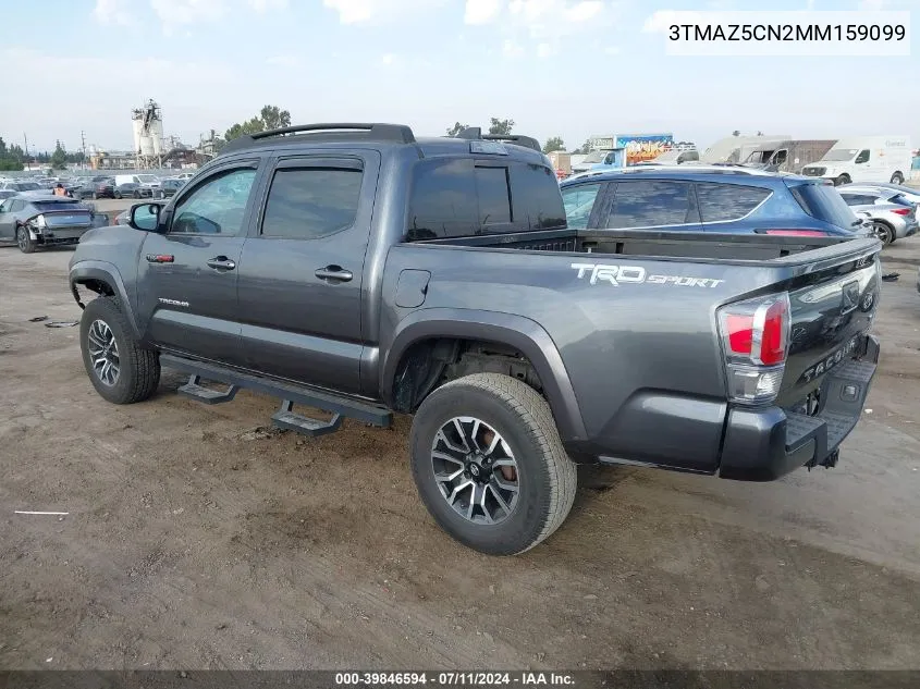 3TMAZ5CN2MM159099 2021 Toyota Tacoma Trd Sport