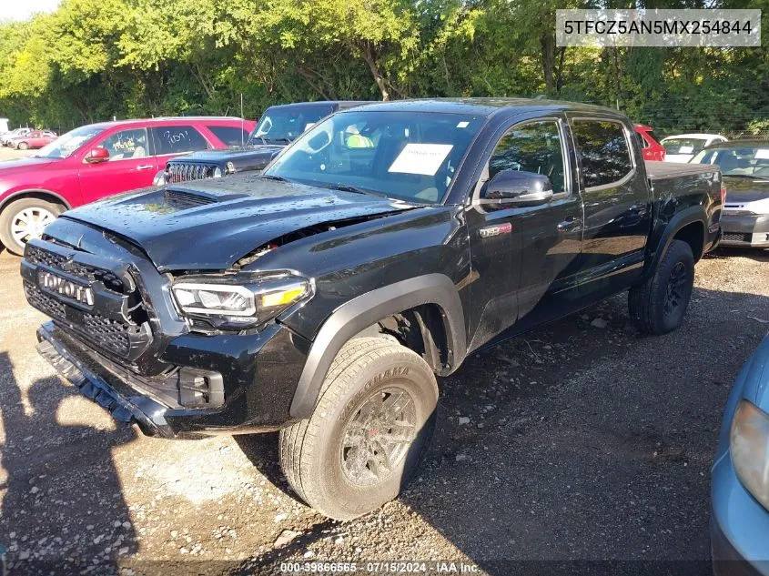 5TFCZ5AN5MX254844 2021 Toyota Tacoma Trd Pro