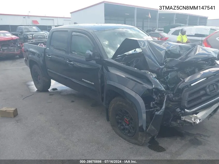 3TMAZ5CN8MM147541 2021 Toyota Tacoma Sr5 V6