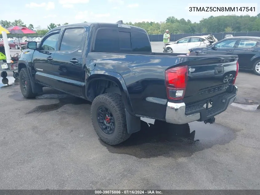 3TMAZ5CN8MM147541 2021 Toyota Tacoma Sr5 V6