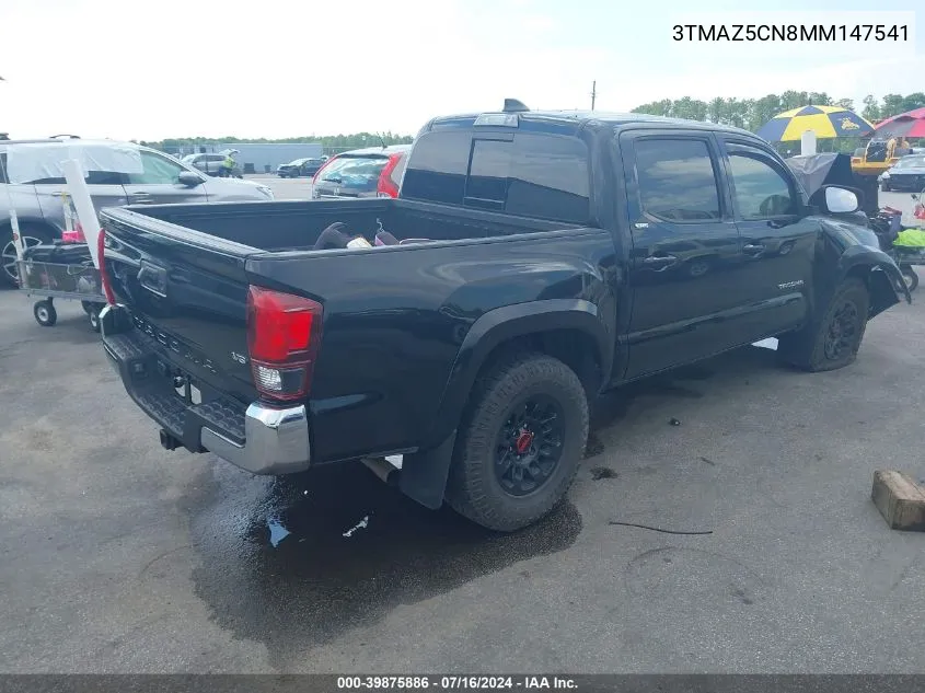 3TMAZ5CN8MM147541 2021 Toyota Tacoma Sr5 V6