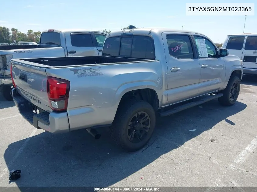 3TYAX5GN2MT023365 2021 Toyota Tacoma Sr