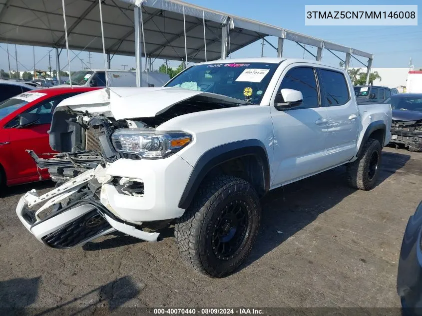 3TMAZ5CN7MM146008 2021 Toyota Tacoma Trd Off-Road